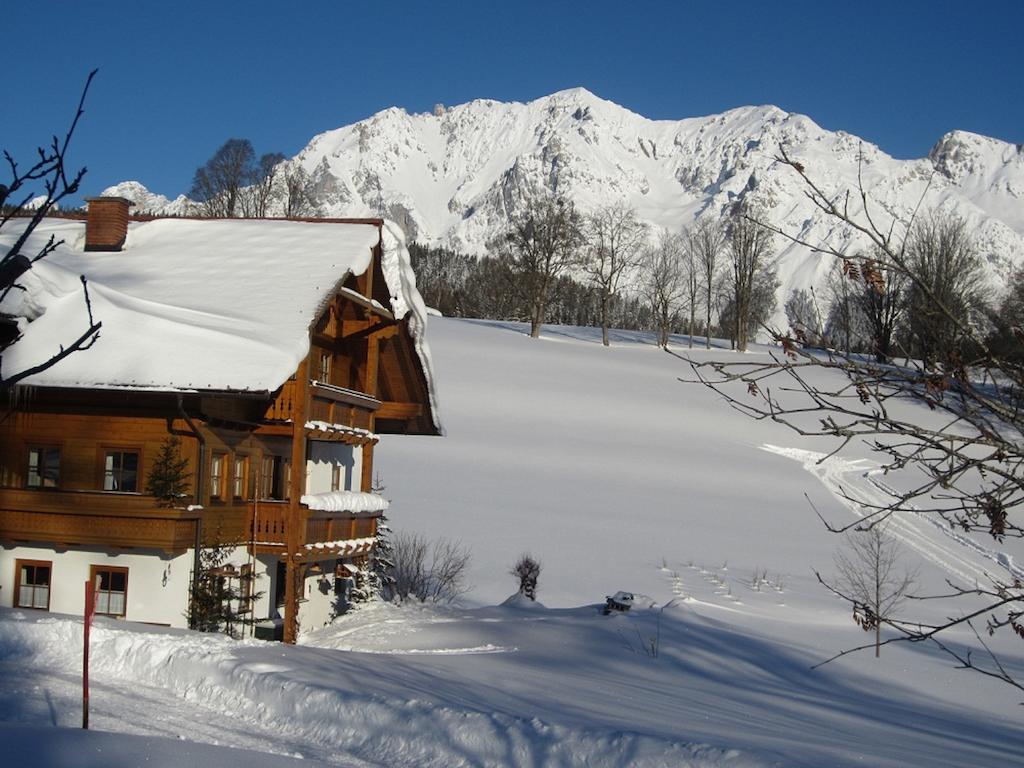 Biobauernhof Brandlhof Apartment Ramsau am Dachstein Bagian luar foto